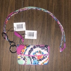 BRAND NEW Vera Bradley wallet & lanyard